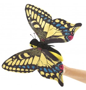 Peluche de papillon de nuit, L'homme-papillon, gothique, 20 cm 