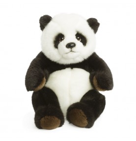Peluche Panda assis WWF - 22 cm
