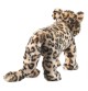 Marionnette à main Bébé léopard de la marque folkmanis, vue de dos