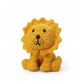 Peluche lion en velours côtelé - 24 cm