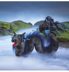 Marionnette à main Serpent de mer dans rivière
