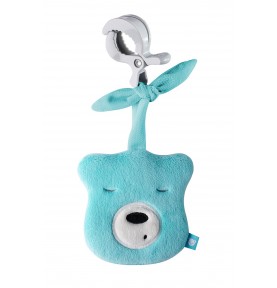 Peluche bruit blanc bébé Mini Basique Turquoise - myHummy