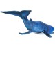Marionnette à main Baleine bleue signée Folkmanis, vue de dos