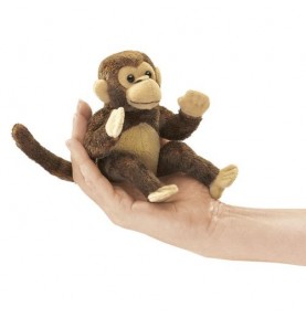 Marionnette à doigt Mini singe