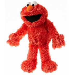 Marionnette à main Elmo de la série télévisée 1, rue Sésame (Sesame Street)