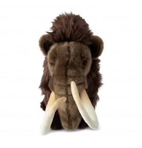 Peluche Mammouth marron WWF - 45 cm, vue de face