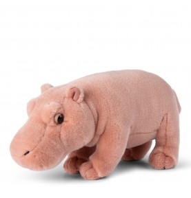 Peluche hippopotame rose WWF - 23 cm