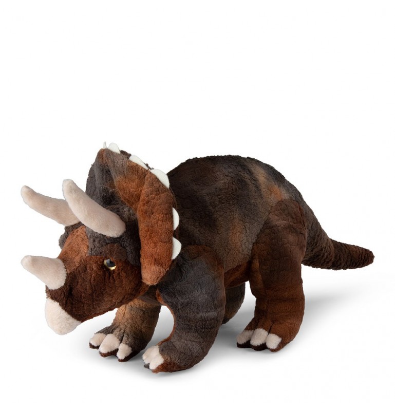 Peluche Triceratops Marron/Beige WWF – 23 cm