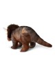 Peluche Triceratops Marron/Beige WWF - 23 cm, vue de dos