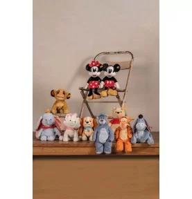 Groupe de peluches de la série Soft Cuddly Friends Disney de la célèbe marque Steiff