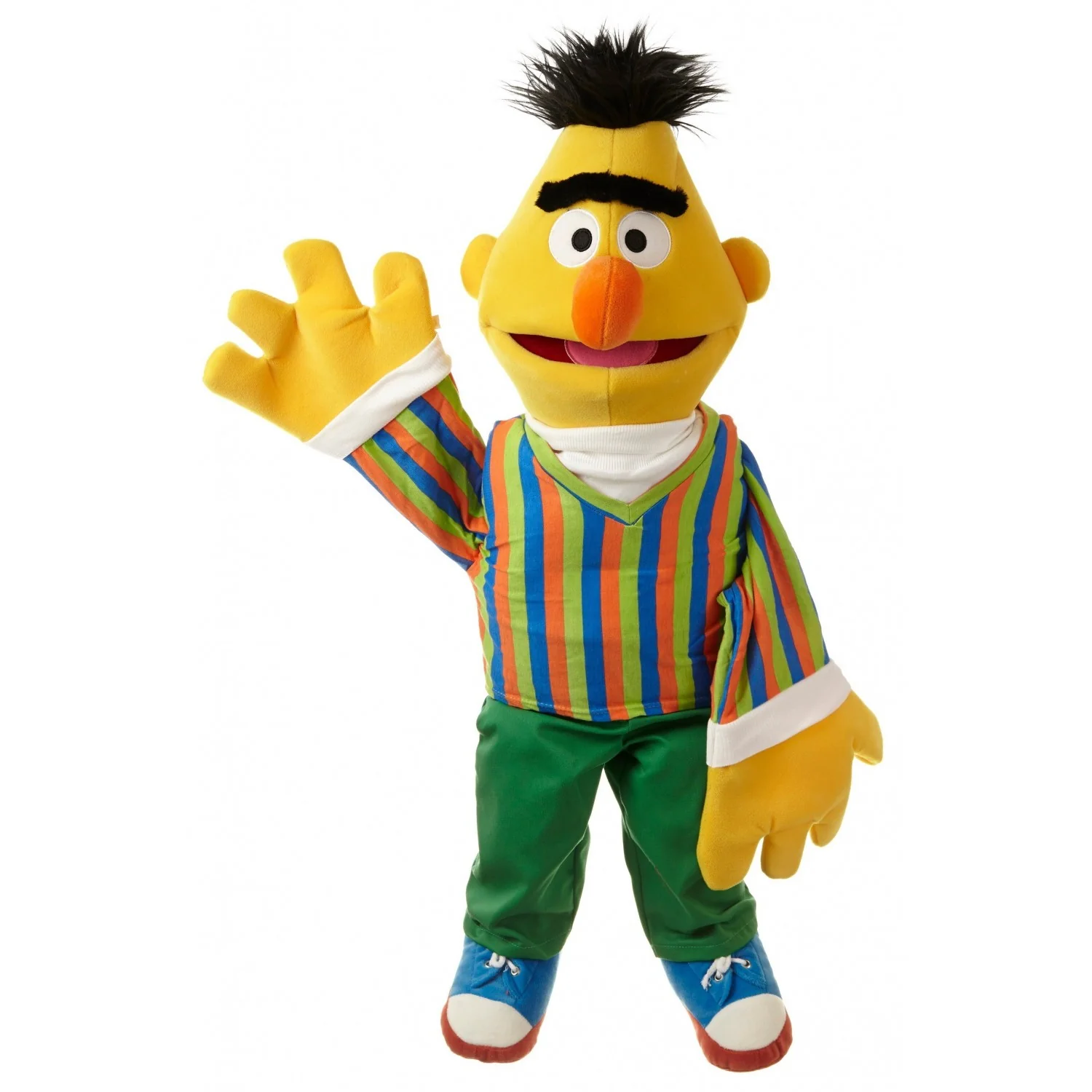 Living Puppets Peluche Grobi Rue Sésame 35 Cm - Doudou Doux Et Câlin Pour Enfants