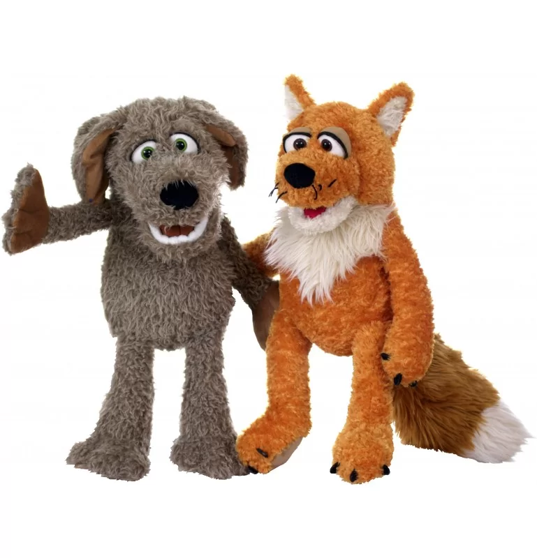 Marionnette à main ventriloque mr. fox le renard Living Puppets
