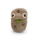 Pierre la Pomme de Terre - hochet pour bébé en coton bio de la collection Veggy Toys de la marque MyuM, vue de face