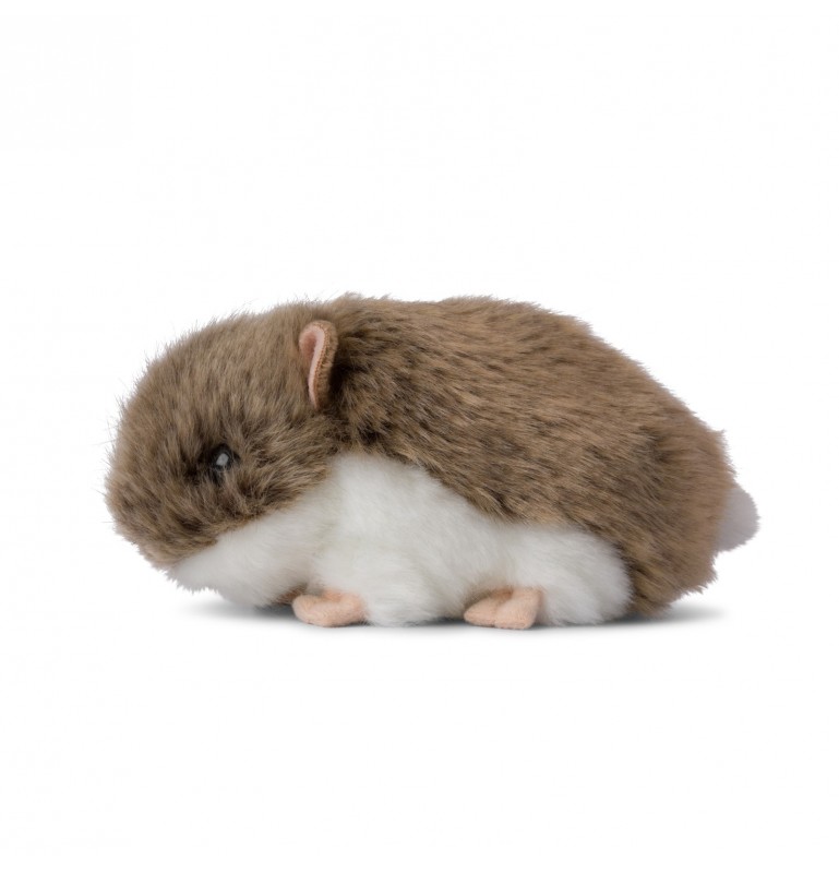 Peluche Hamster WWF - 7 cm, vue de profil