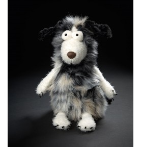 Peluche chien "Detective Disaster" de la collection BEASTS de la marque Sigikid, vue de face