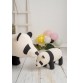 Comparaison des Peluches panda en crochet MINI et MAXI signées Crochetts