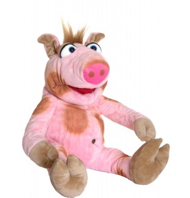 Marionnette à main Stulle le cochon signée Livings Puppets