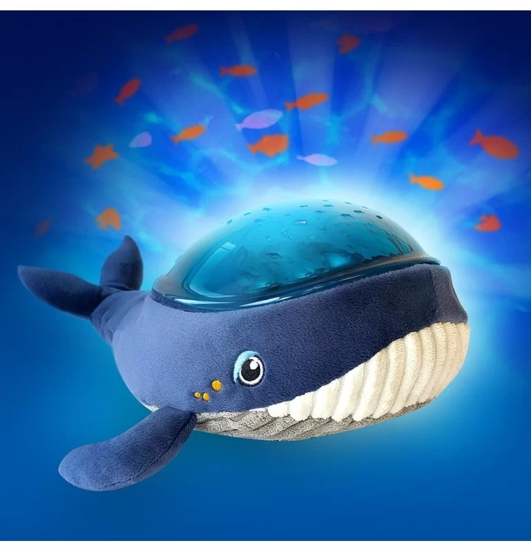Veilleuse projecteur effets aquatiques baleine Aqua DreamPabobo 