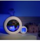 Veilleuse indicatrice de réveil Kid'Sleep Moon signée Pabobo en mode sommeil la nuit