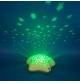 Projecteur d'étoiles musical "Dans les bois" rechargeable signé Pabobo avec projection en lumière verte
