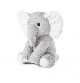 Peluche à bruit blanc Elliot Elephant On The Go® signée Cloud B, vue de profil
