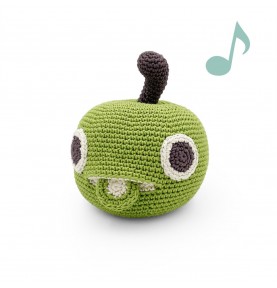 Boite à Musique Ringo Apple la pomme 100% coton bio signée MyuM