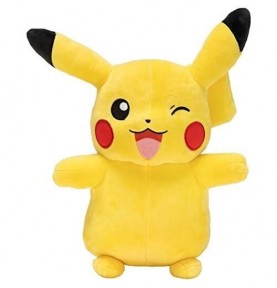 Peluche Pokémon Pikachu officielle de 30 cm signée Bandai
