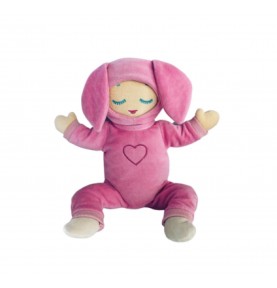 Pyjama pour poupée Lulla doll - lapin rose