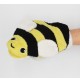 Gant de toilette marionnette abeille en coton bio signé Fürnis