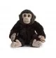 Peluche singe chimpanzé - 30 cm signée Living Nature