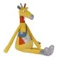 Peluche Billie la grande girafe - 70 cm signé Ebulobo, en position assise