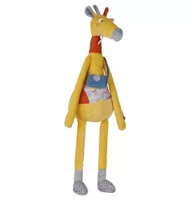 Peluche Billie la grande girafe - 70 cm signé Ebulobo