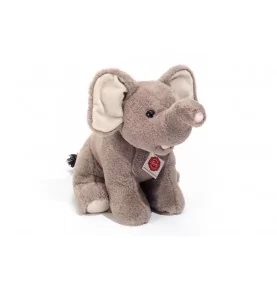 Peluche éléphant assis - 35 cm de la collection Hermann Teddy