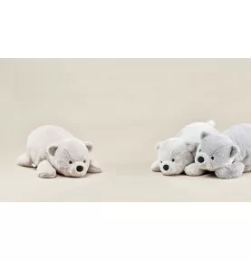 Différentes couleurs de Peluches ours - 55 cm signées Lilla och stora björn