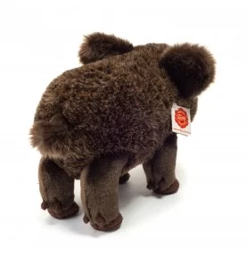 Peluche sanglier - 30 cm signée Teddy Hermann, vue de dos