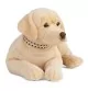 Peluche golden labrador - 60 cm signée Living Nature