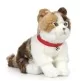 Peluche chat Scottish Fold - 40 cm signée Living Nature