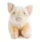 Peluche porcelet rose signée Living Nature