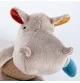 Doudou hippopotame Patchwork Sweety signé Sigikid, gros plan sur le museau