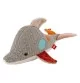 Doudou dauphin Patchwork Sweety signé Sigikid