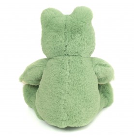 Peluche grenouille Frederik - 32 cm signée Teddy Hermann, vue de dos