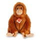 Peluche Orang-outan assis 40 cm signée Teddy Hermann