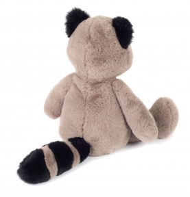 Peluche raton laveur Waldo - 32 cm signée Teddy Hermann, vue de dos