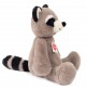 Peluche raton laveur Waldo - 32 cm signée Teddy Hermann, vue de profil