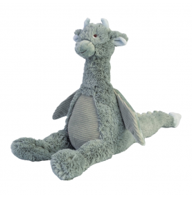 Peluche dragon vert Drake - 26 cm signée Happy Horse