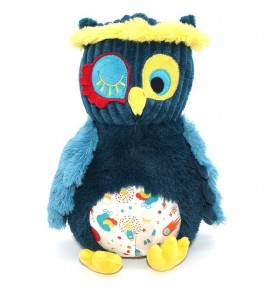 Peluche Original Astros le hibou signée Les Deglingos