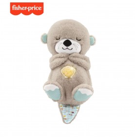 Doudou loutre qui respire "Ma Loutre Câlins" signé Fisher-Price