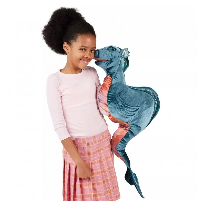 Marionnette Ventriloque Monstre Vert – 70 Cm, Tige De Bras Métallique, Ultra Léger – Silly Puppets