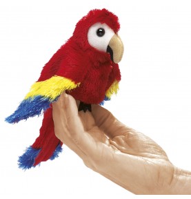 Marionnette à doigt Mini Perroquet