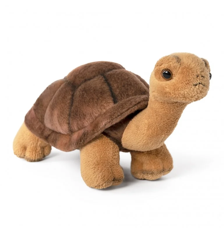 Peluche Tortue Terrestre 28 Cm – Uni-Toys, Réaliste, Douce, Recyclée, Dès La Naissance